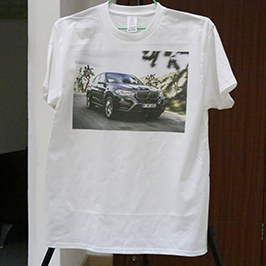 Baltas marškinėlių spausdinimo pavyzdys pagal A3 marškinėlių spausdintuvą WER-E2000T 2
